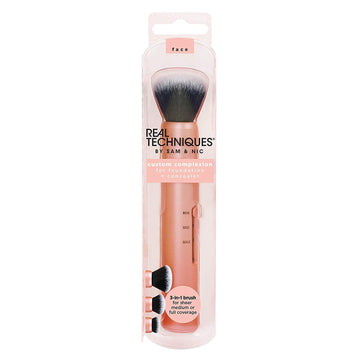 Real Techniques - Custom Complexion 3-in-1 Brush for Foundation + Concealer (01899)
