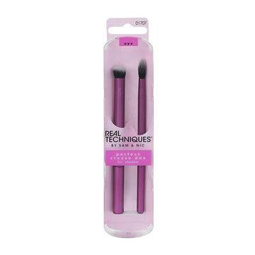 Real Techniques - Perfect Crease Duo Eyeshadow Brushes (01707)
