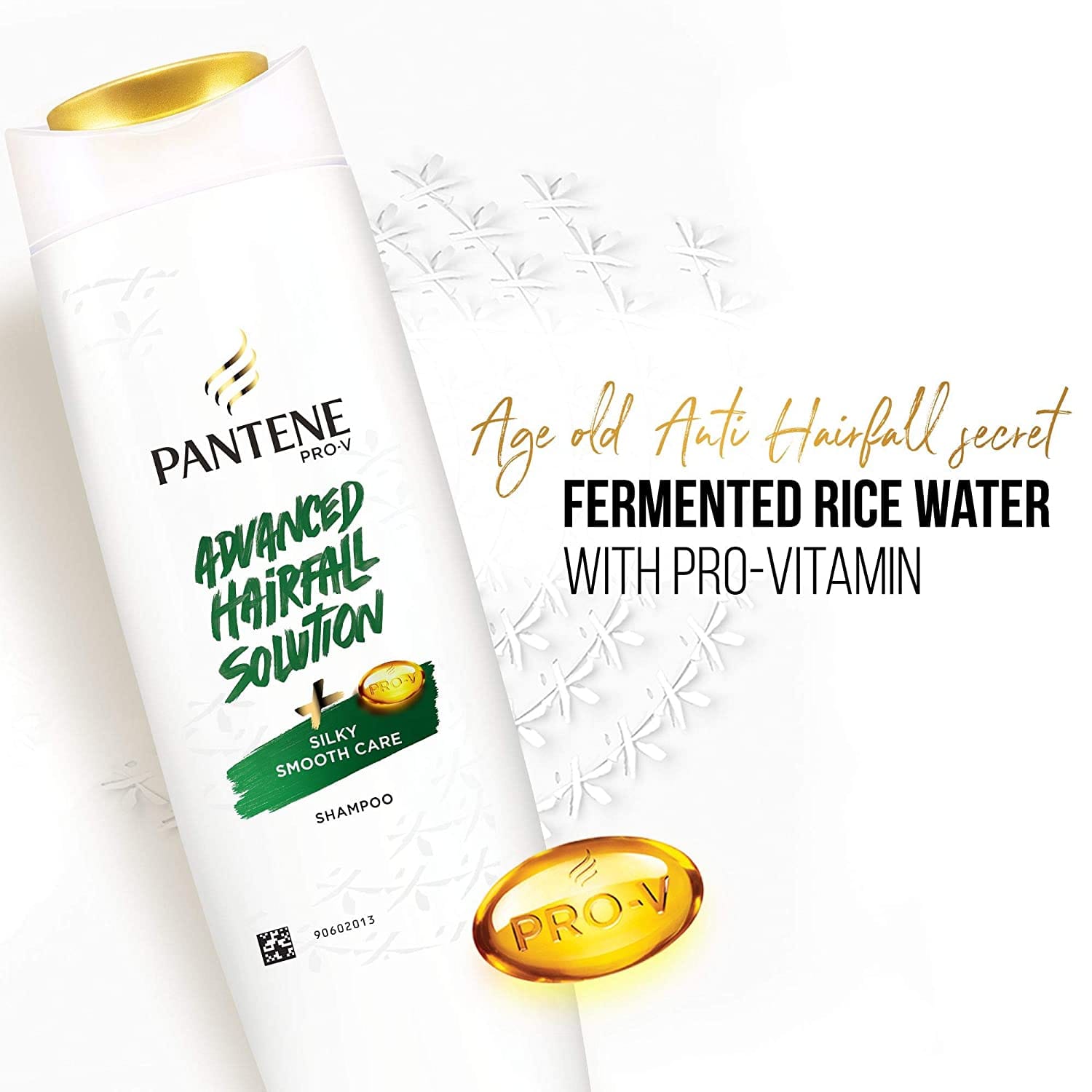 Pantene - Advanced Hairfall Solution, Silky Smooth Care Shampoo (340mL)
