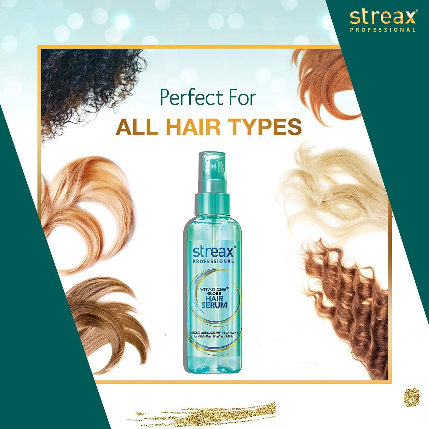 Streax Professional - Vitariche Gloss Hair Serum (115mL)