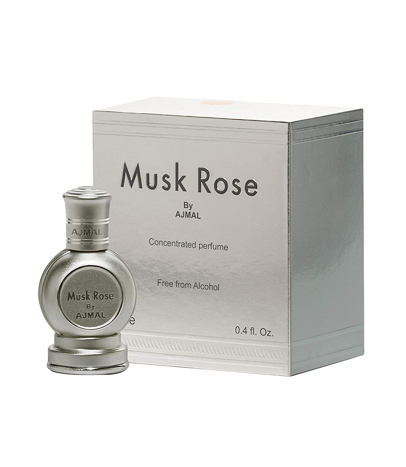 Ajmal - Musk Rose Concentrated Floral Perfume Free From Alcohol  for unisex (5mL)