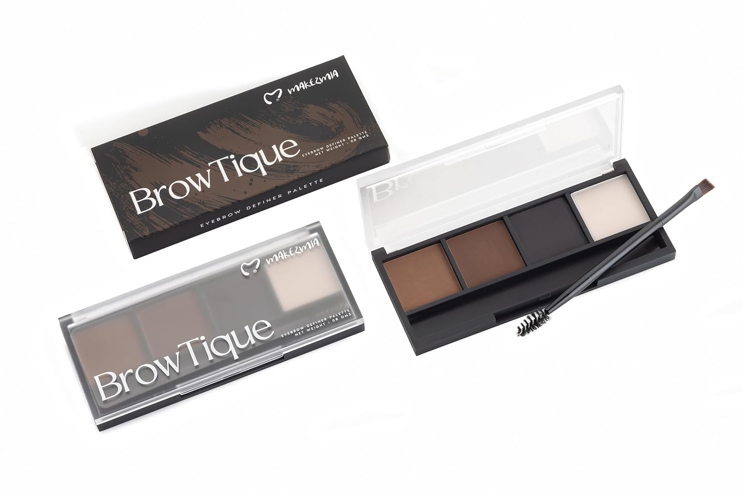 Makezmia - BrowTique Eyebrow Definer Palette (08g)