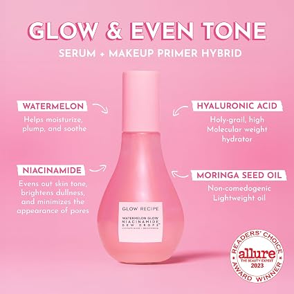 Glow Recipe - Watermelon Glow Niacinamide Dew Drops Serum (80ml)
