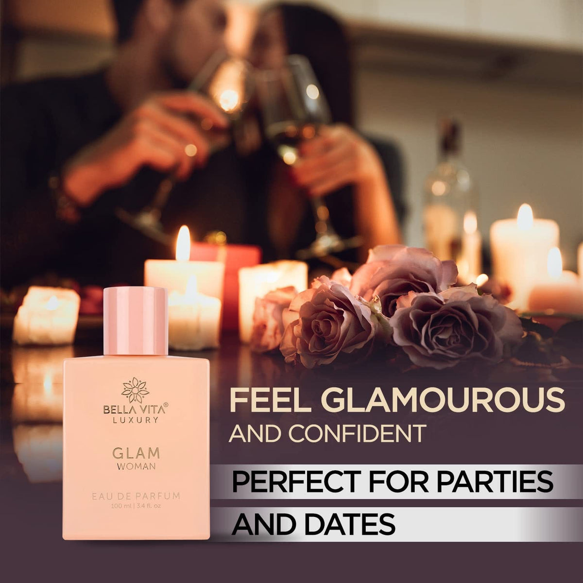 Bella Vita - Luxury Glam - Woman Eau De Perfume (100ml)