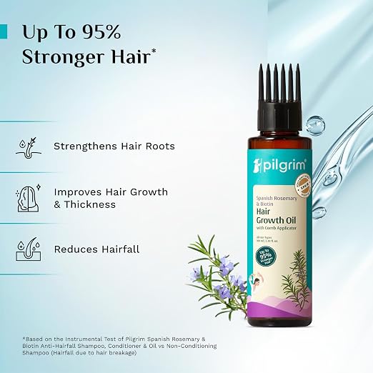 Pilgrim - Spanish Rosemary & Biotin Hair Growth Oil (100ml)