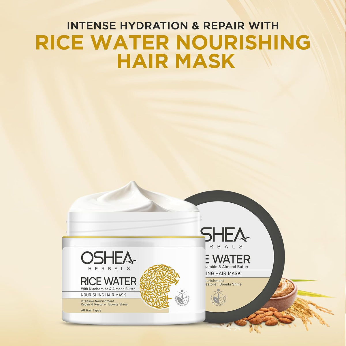 Oshea - Rice Water Nourishing hair Mask (200g)
