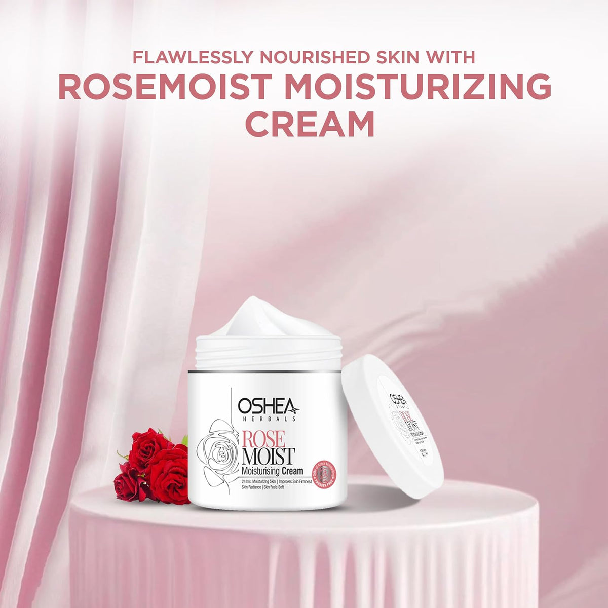 Oshea - Rose Moist Moisturising Cream (100g)