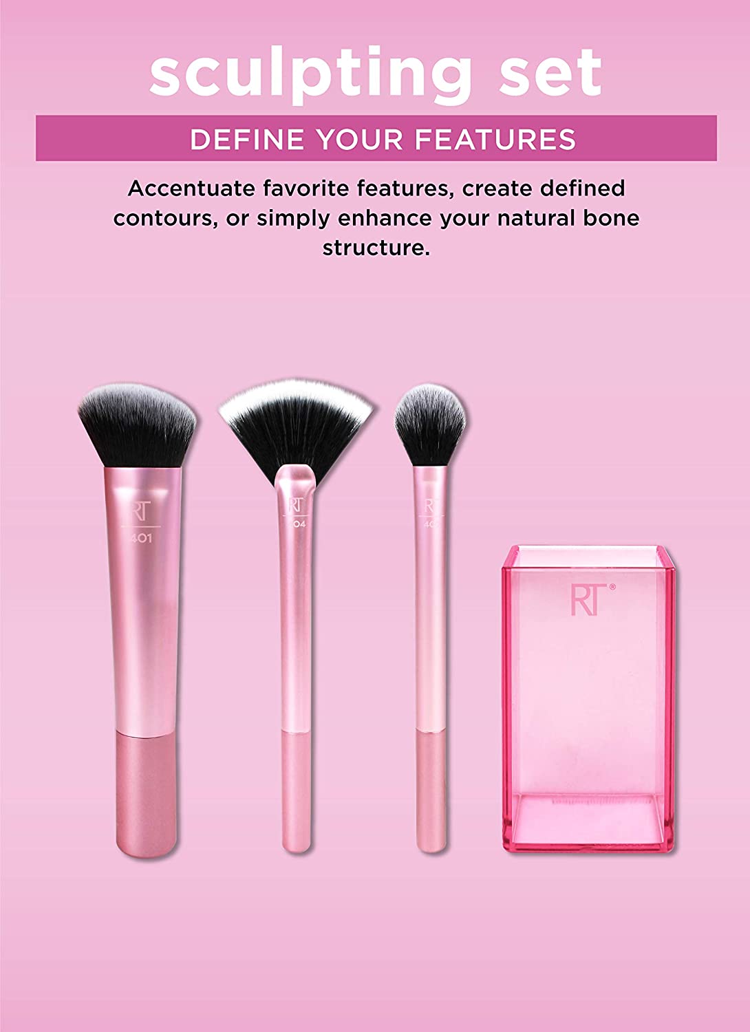 Real Techniques - Sculpting Brush Set - 91561