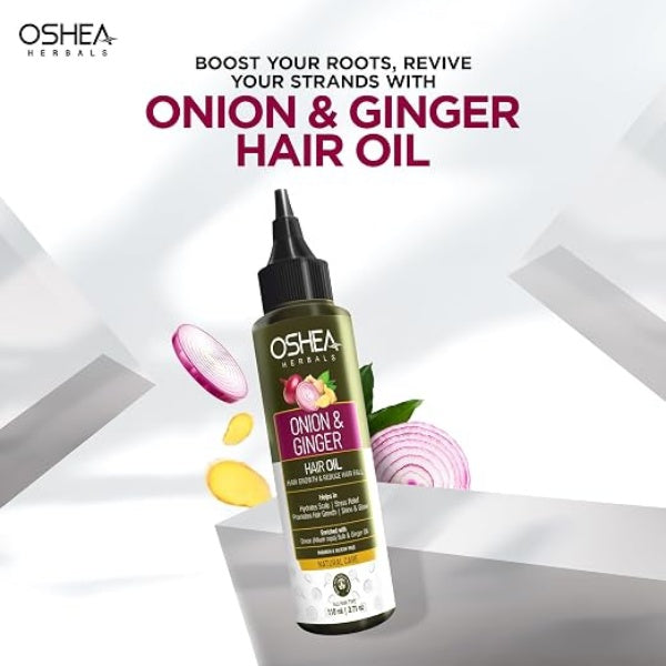 Oshea - Onion & Ginger Hair Oil (110ml)