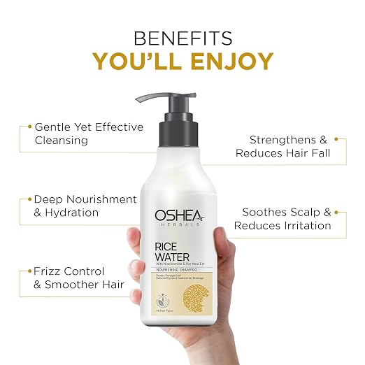 Oshea - Rice Water Nourishing Shampoo (300ml)