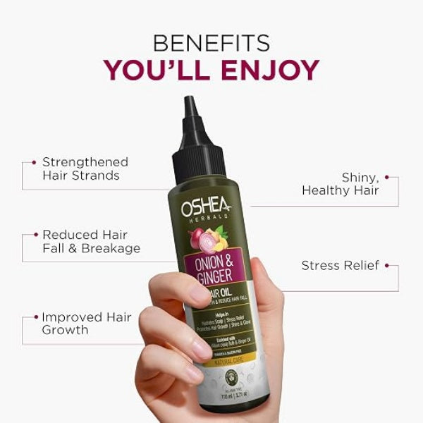 Oshea - Onion & Ginger Hair Oil (110ml)