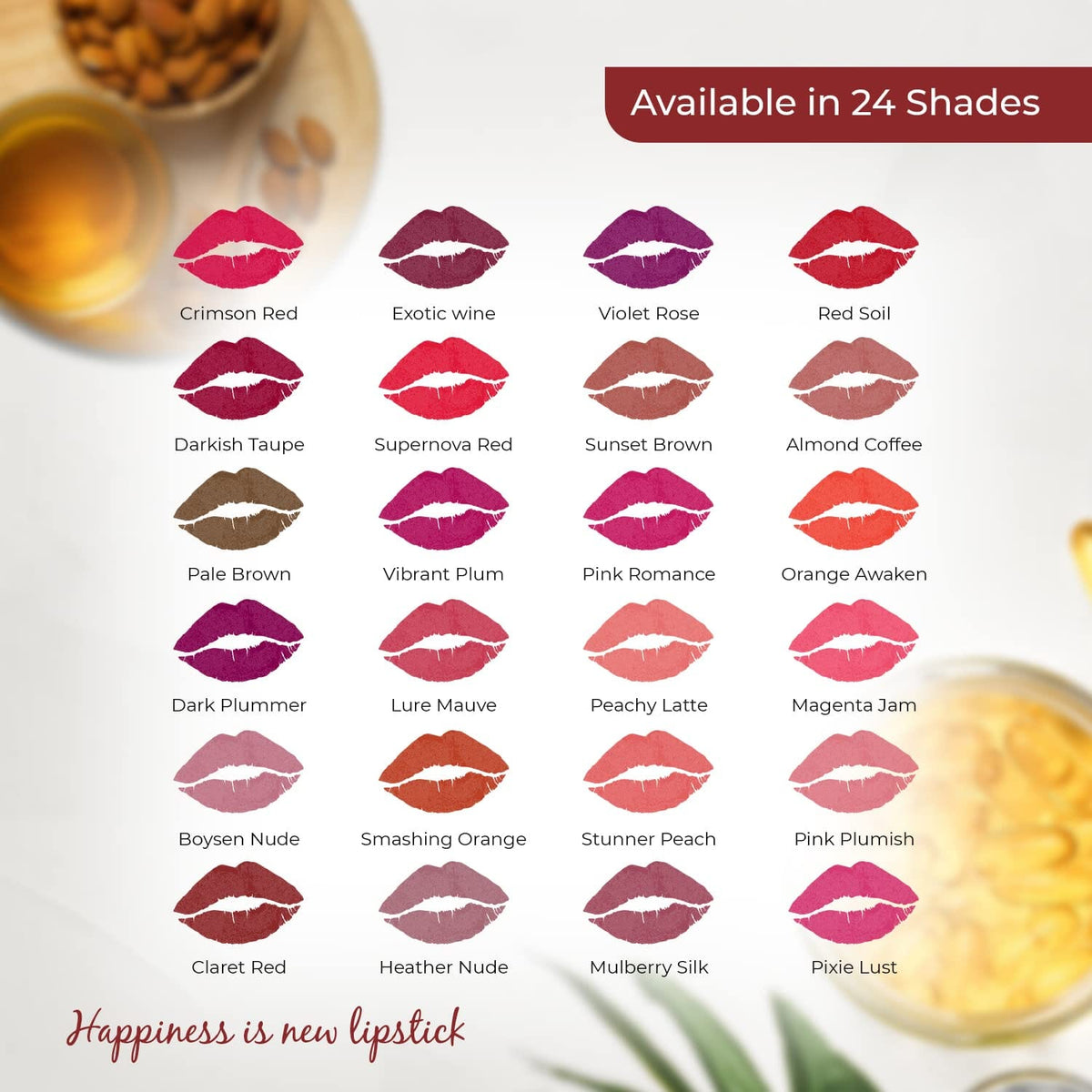 Lenphor - Treasure Matte Lipstick (3g)