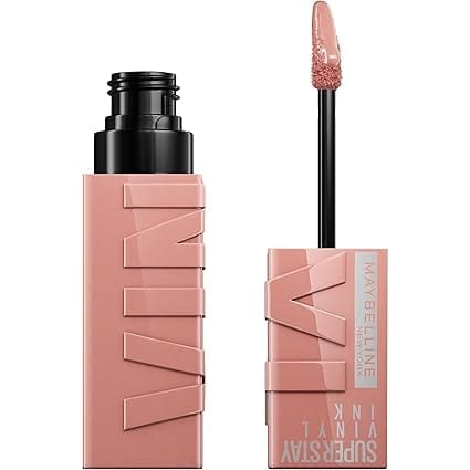 MaybellineNew York Liquid Lipstick, Shine Finish, SuperStay Vinyl Ink(International Series)