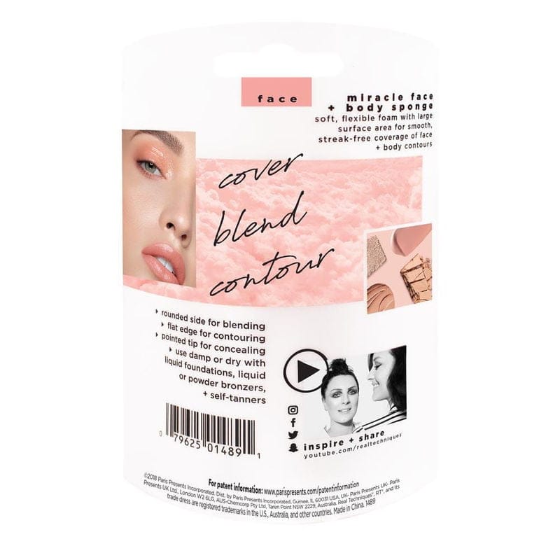 Real Techniques - Miracle Face+Body Sponge