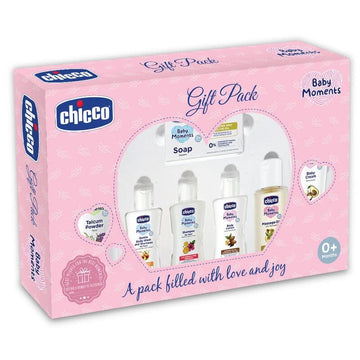 Chicco - Baby Caring Gift Set 0+ Months (Pink)