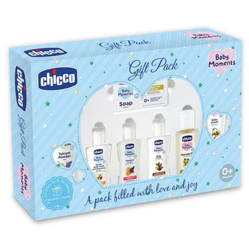 Chicco - Baby Caring Gift Set 0+ Months (Blue)