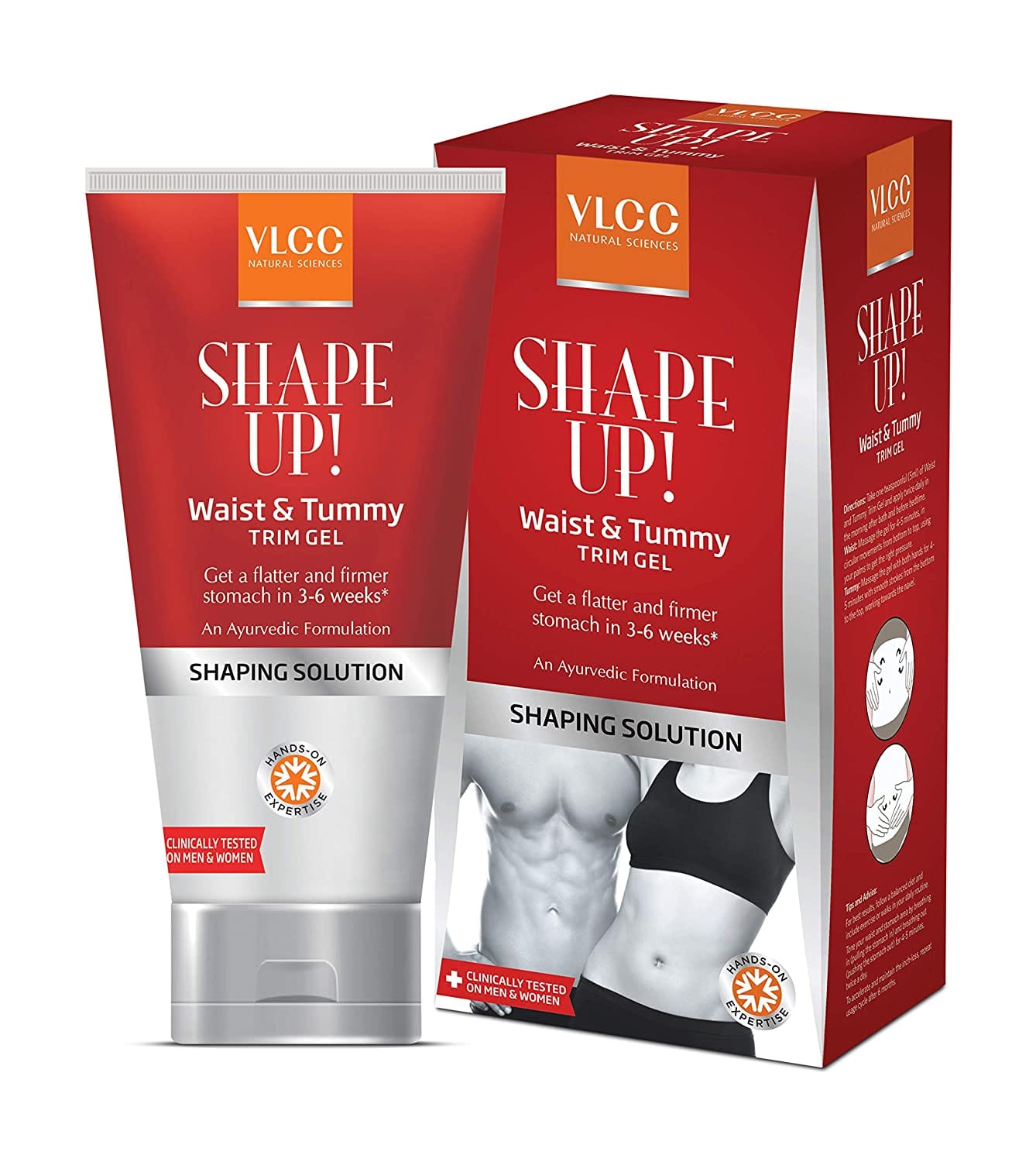 VLCC - Shape Up Waist and Tummy Trim Gel New (200g)