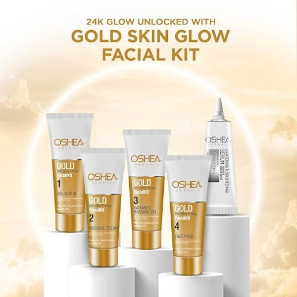 Oshea - Gold Skin Glow Therapy Facial Kit (64g)