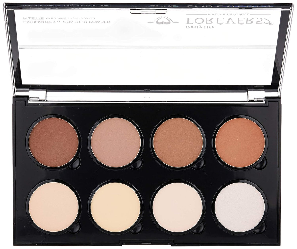 Forever 52 -8 Color Highlighter Contour Powder Pro Define And Conceal- FHC001