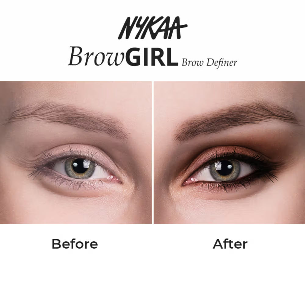 Nykaa - Brow Girl Brow Definer Bewitched Chestnut 01 (0.35g)