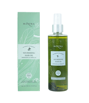 Mantra - BHRINGRAJ AND HIBISCUS NOURISHING HAIR OIL (250mL)