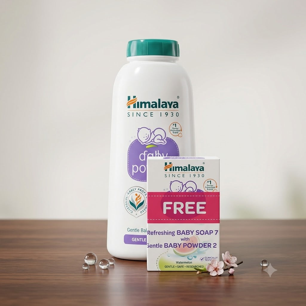 Himalaya - Gentle Baby Powder (200g) With Refreshing Baby Soap