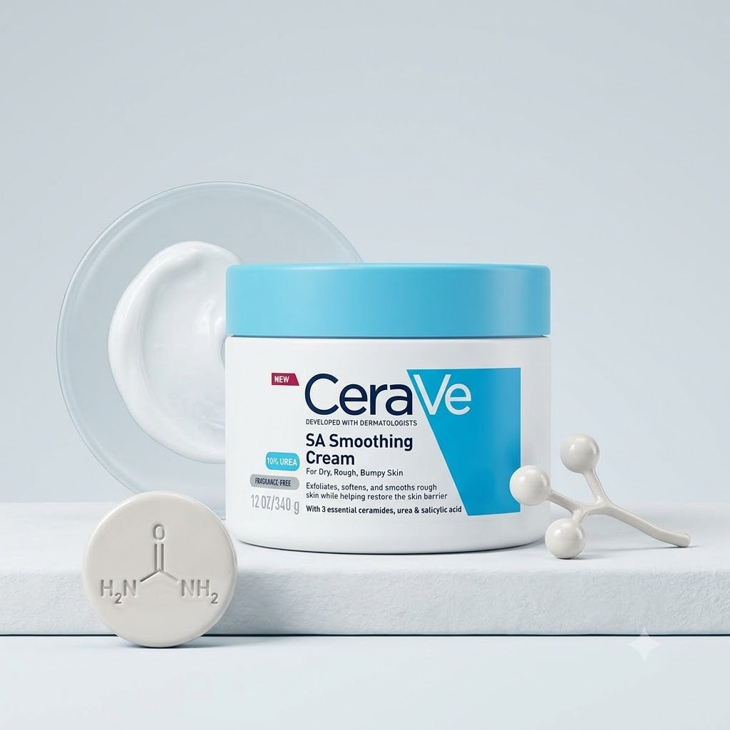 Cera Ve - Sa Smoothing Cream For Dry Rough Bumpy Skin (340g)