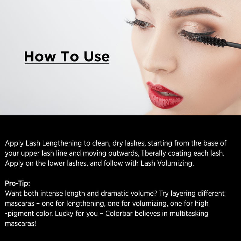 Colorbar - Duo Lash Illusion Mascara Lengthening Lash & Volumising Mascara (4ML Each)