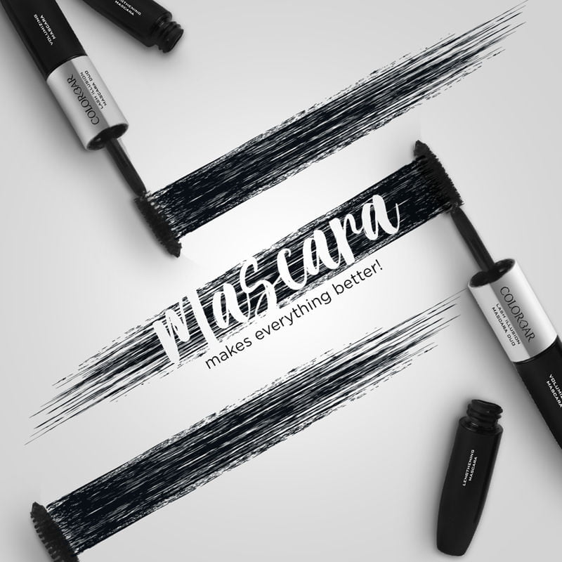 Colorbar - Duo Lash Illusion Mascara Lengthening Lash & Volumising Mascara (4ML Each)