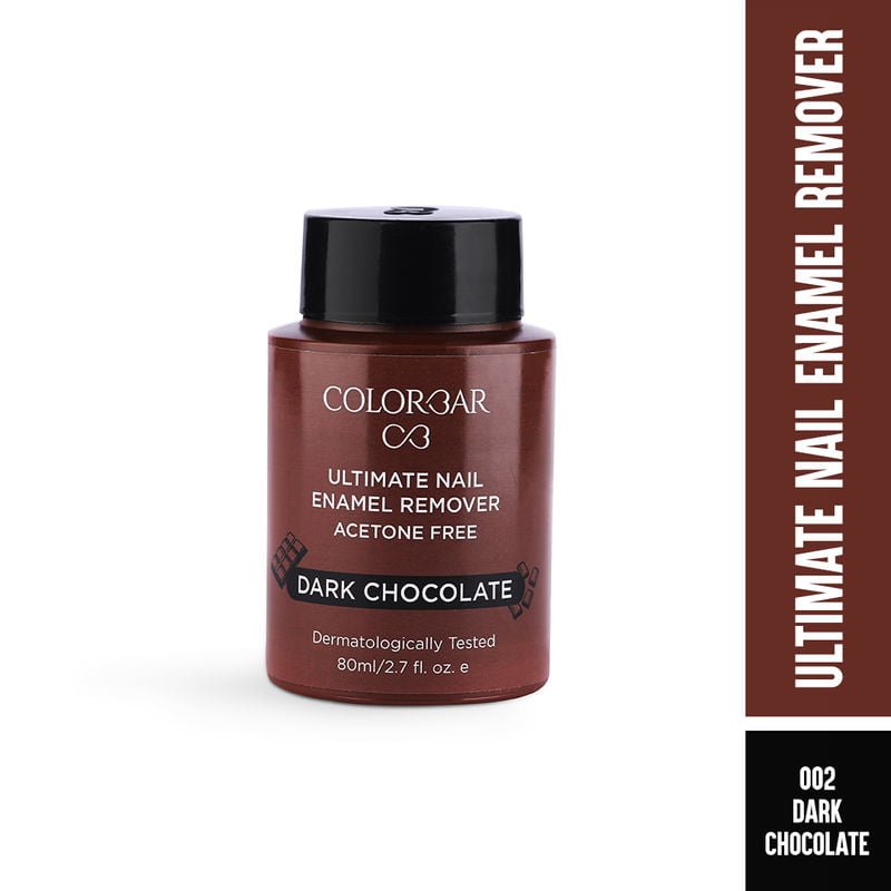 Colorbar - Ultimate Nail Enamel Remover - Dark Chocolate (80mL)