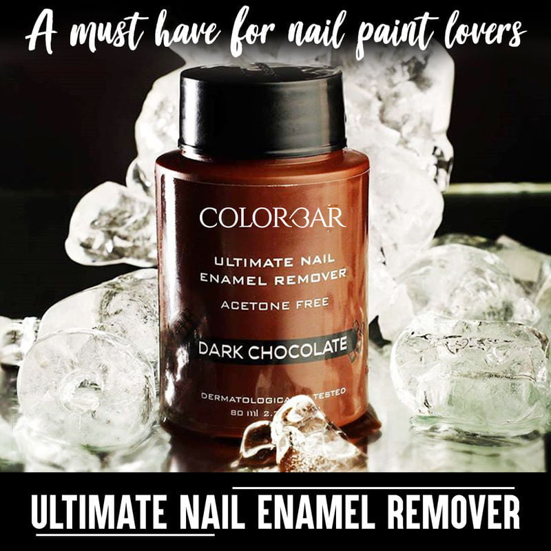 Colorbar - Ultimate Nail Enamel Remover - Dark Chocolate (80mL)