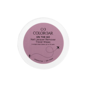 Colorbar - On The Go Nail Lacquer Remover Wipes Rainbow Bouquet (30 Wipes)