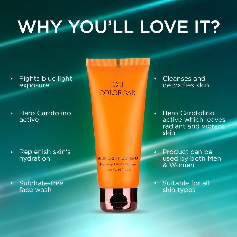 Colorbar - Blue Light Defense Everyday Facial Cleanser (70ml)