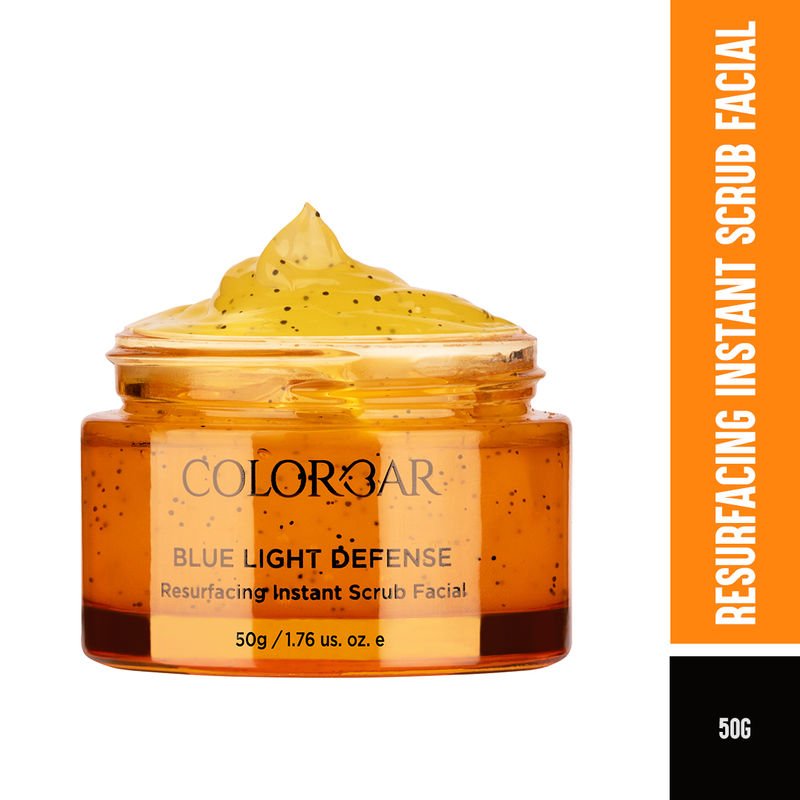 Colorbar - Blue Light Defense Resurfacing Instant Scrub Facial (50gm)
