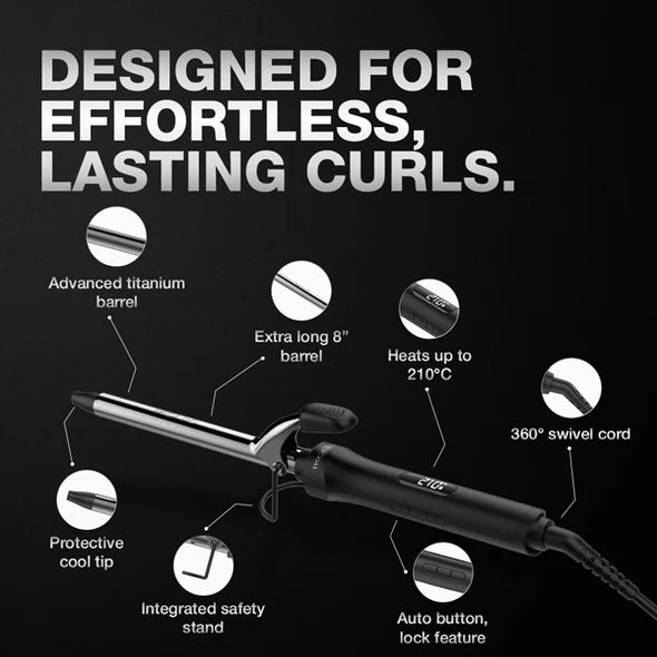 Ikonic Professional - Titanium Barrel Curling Tong CT-16 2.0