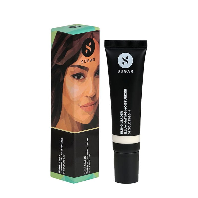 SUGAR - Bling Leader Illuminating Moisturizer 01 Gold Diggin' Warm Gold with a Pearl Finish (25ml)