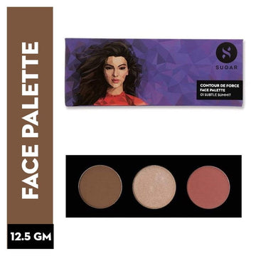 SUGAR - Contour De Force Face Palette 03 Fierce (5g)