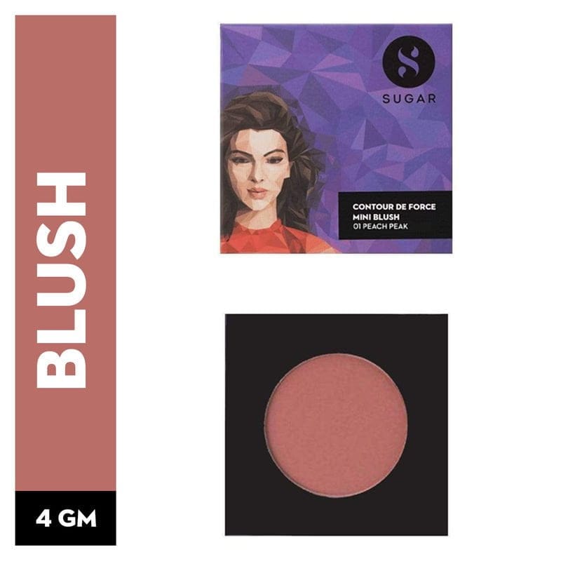 SUGAR - Contour De Force Mini Blush (4gm)