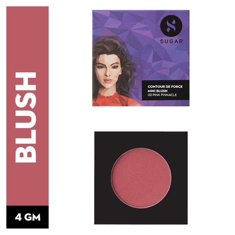 SUGAR - Contour De Force Mini Blush (4gm)