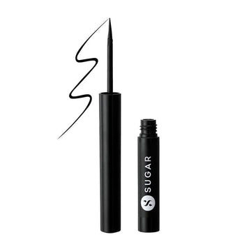 SUGAR - Eye Warned You So! Double Matte Eyeliner 01 Black Swan (1.7ml)
