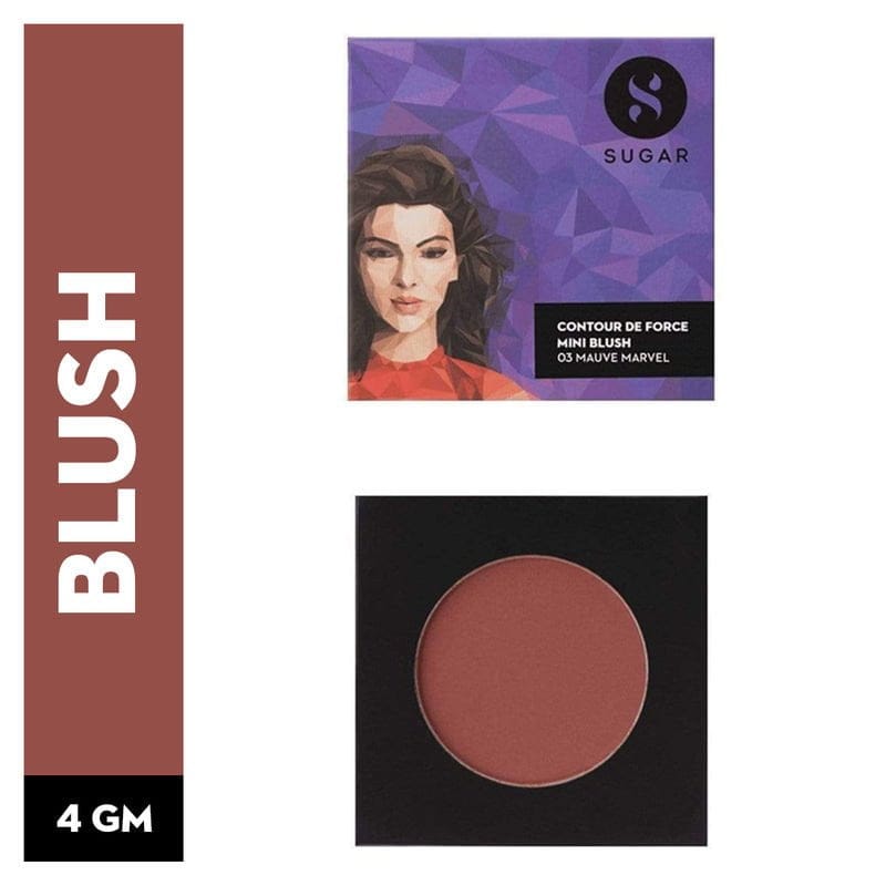 SUGAR - Contour De Force Mini Blush (4gm)