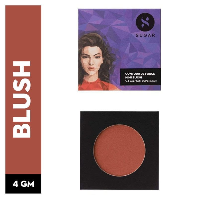 SUGAR - Contour De Force Mini Blush (4gm)