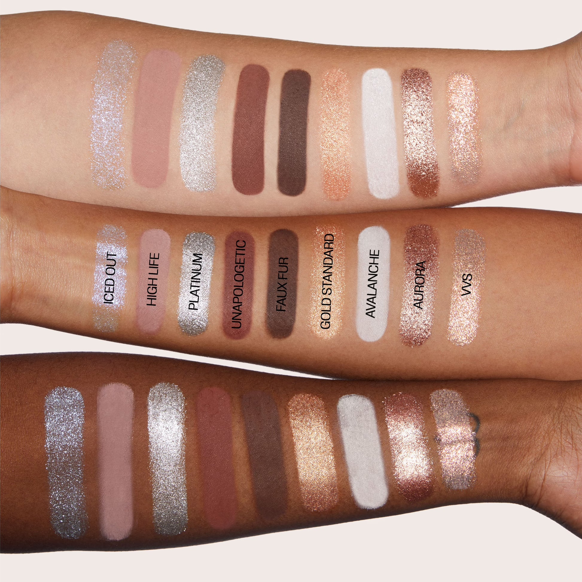 Huda Beauty Icy Nude Eyeshadow Palette - Get Icy Eyes! (16.1 g)