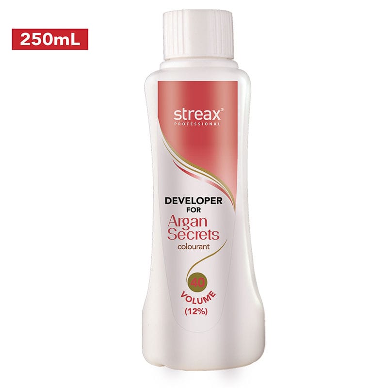 Streax Professional - Developer for Argan Secrets Colourant - 40 Volume 5% (250ml)