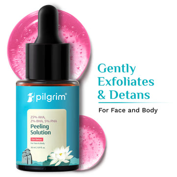 Pilgrim - 25% Aha Peeling Solution For Detan For Face And Body (30ml)