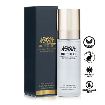 Nykaa - Matte To Last Long Lasting Setting Spray With Natural Extracts (65ml)