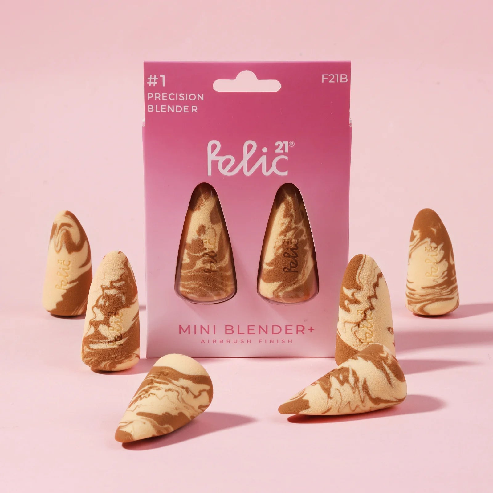 Felic21 - Mini Blender+ Airbrush Finish Set Of 2