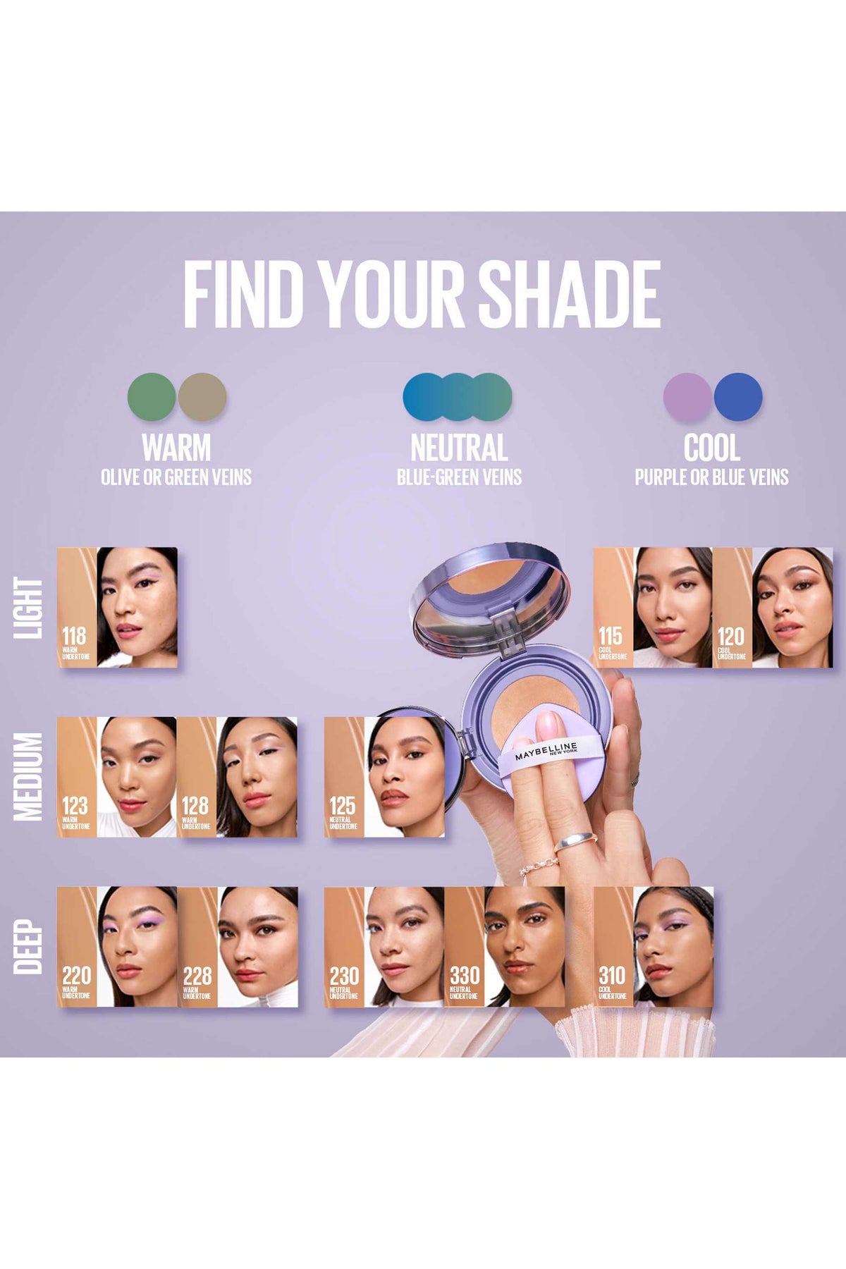 Maybelline New York - Super Stay Matte Max Up to 30H Cushion Foundation ( 11g)
