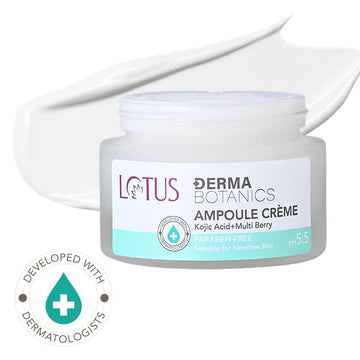 Lotus Herbals – Dermabotanics Kojic acid + Multi berry Ampoule Crème