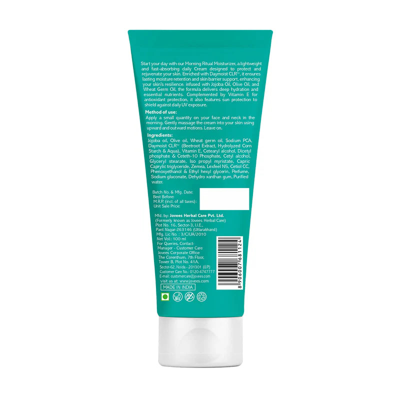 Jovees - Morning Ritual Moisturizer Infused with Daymoist CLR Prevents Dark Spots